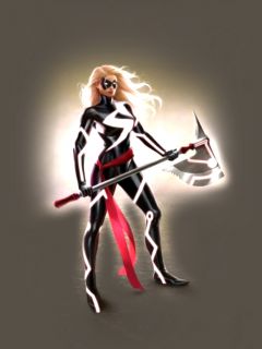 Captain Marvel (Asgardian Armor)