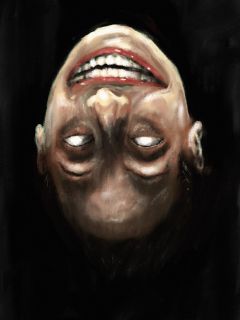 The Man With The Upside Down Face